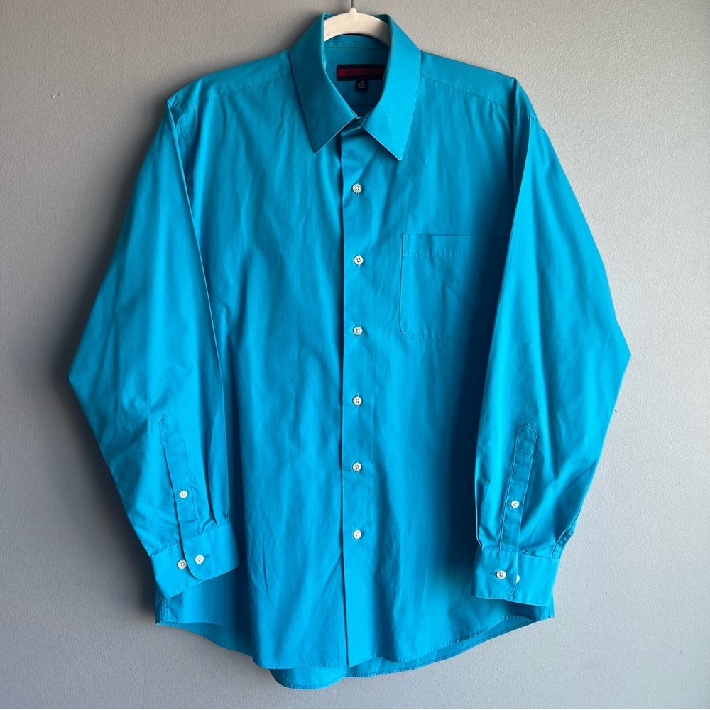 Men's Blue Dress Shirt
